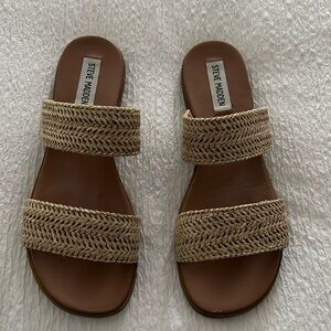 Steve Madden Raffia Sandals size 7